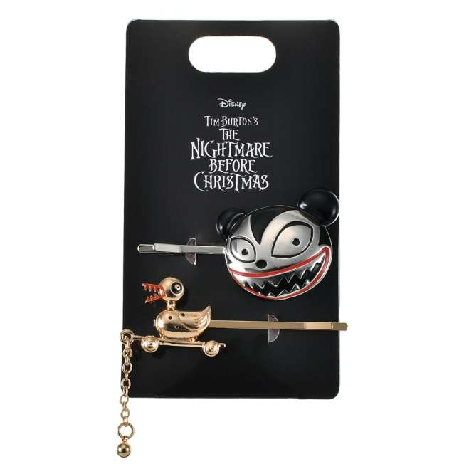 🌸 【預訂】Vampire Teddy & Killer Duck Hairpin Set - Fashion Collection - 2026 TIM BURTON'S THE NIGHTMARE BEFORE CHRISTMAS