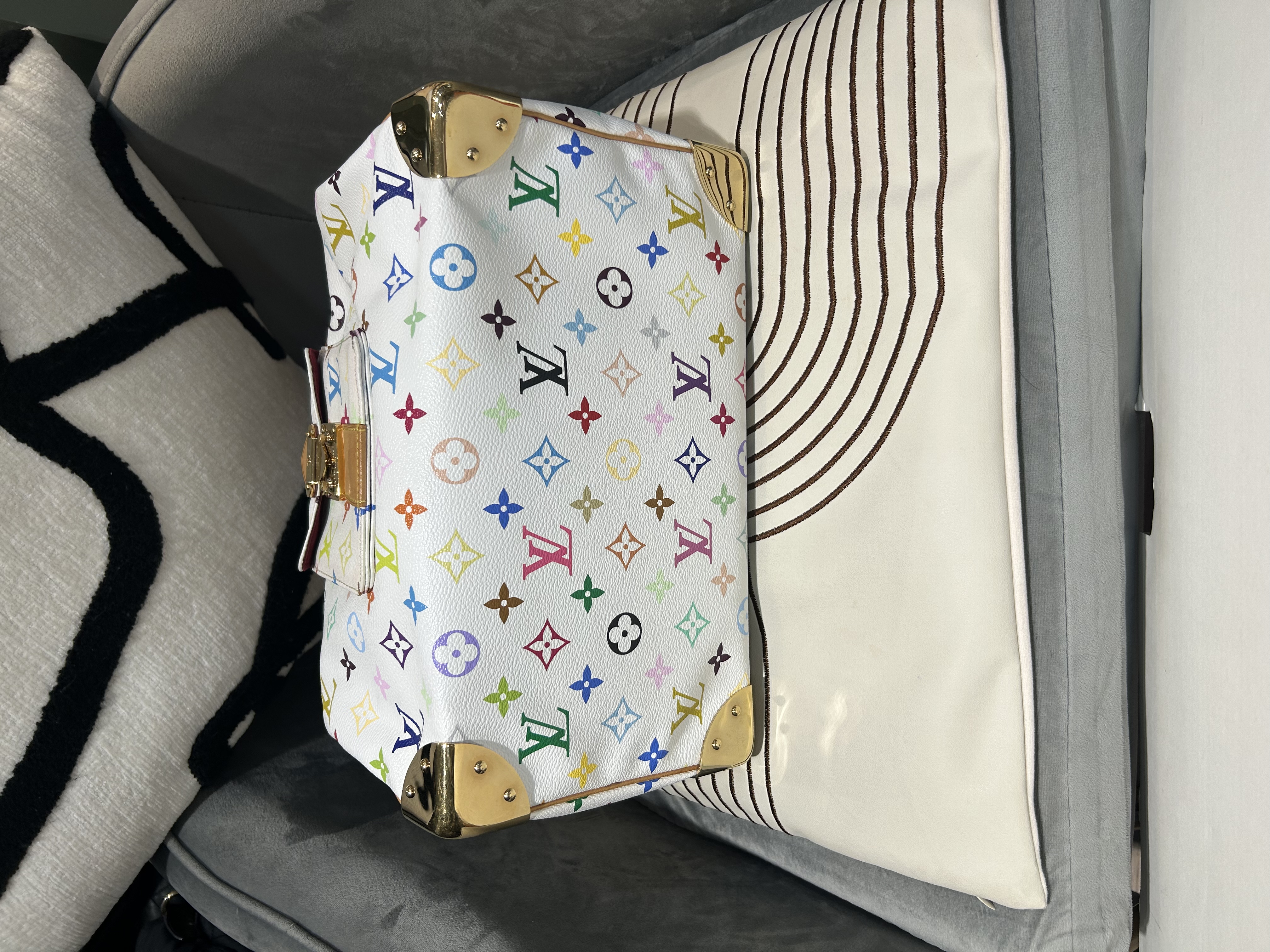 LV Speedy 30 村上隆白彩花