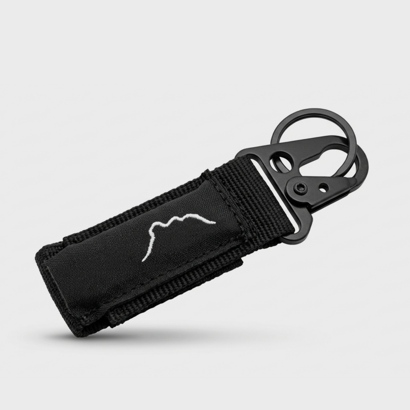 HONGKONGER 戰術織帶快速釋放匙扣 (雙面設計：經典 Logo / 獅子山線條)