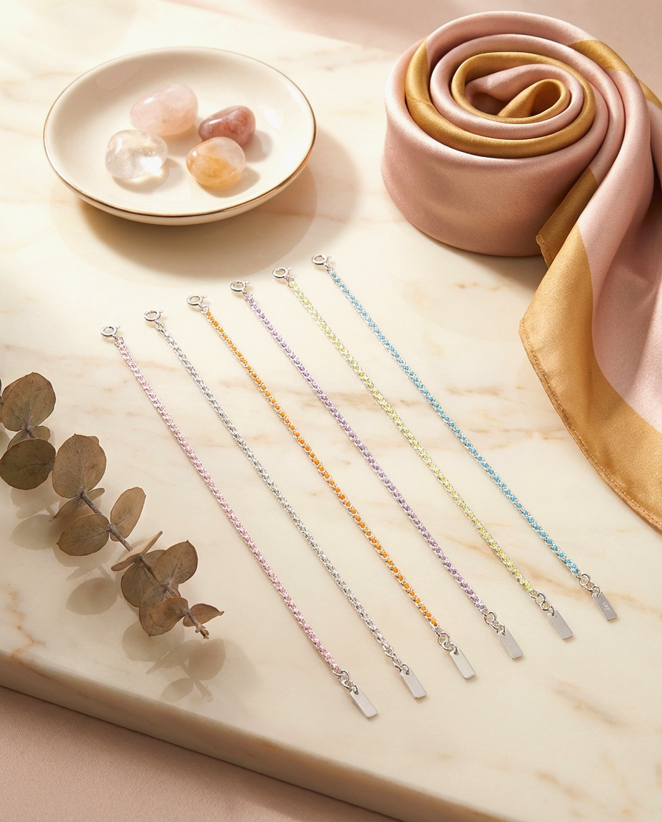 S925 - EB0133 Colorful Bracelet