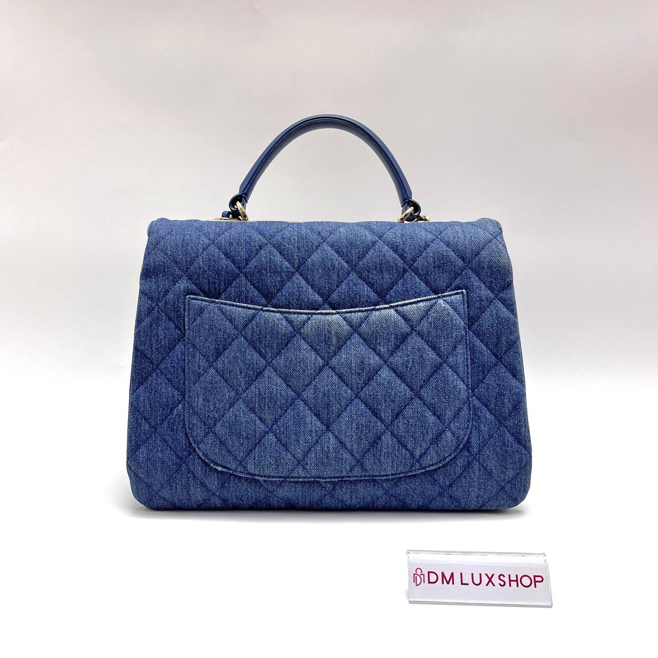 Chanel Trendy CC Top Handle Denim GHW (Serial 23)