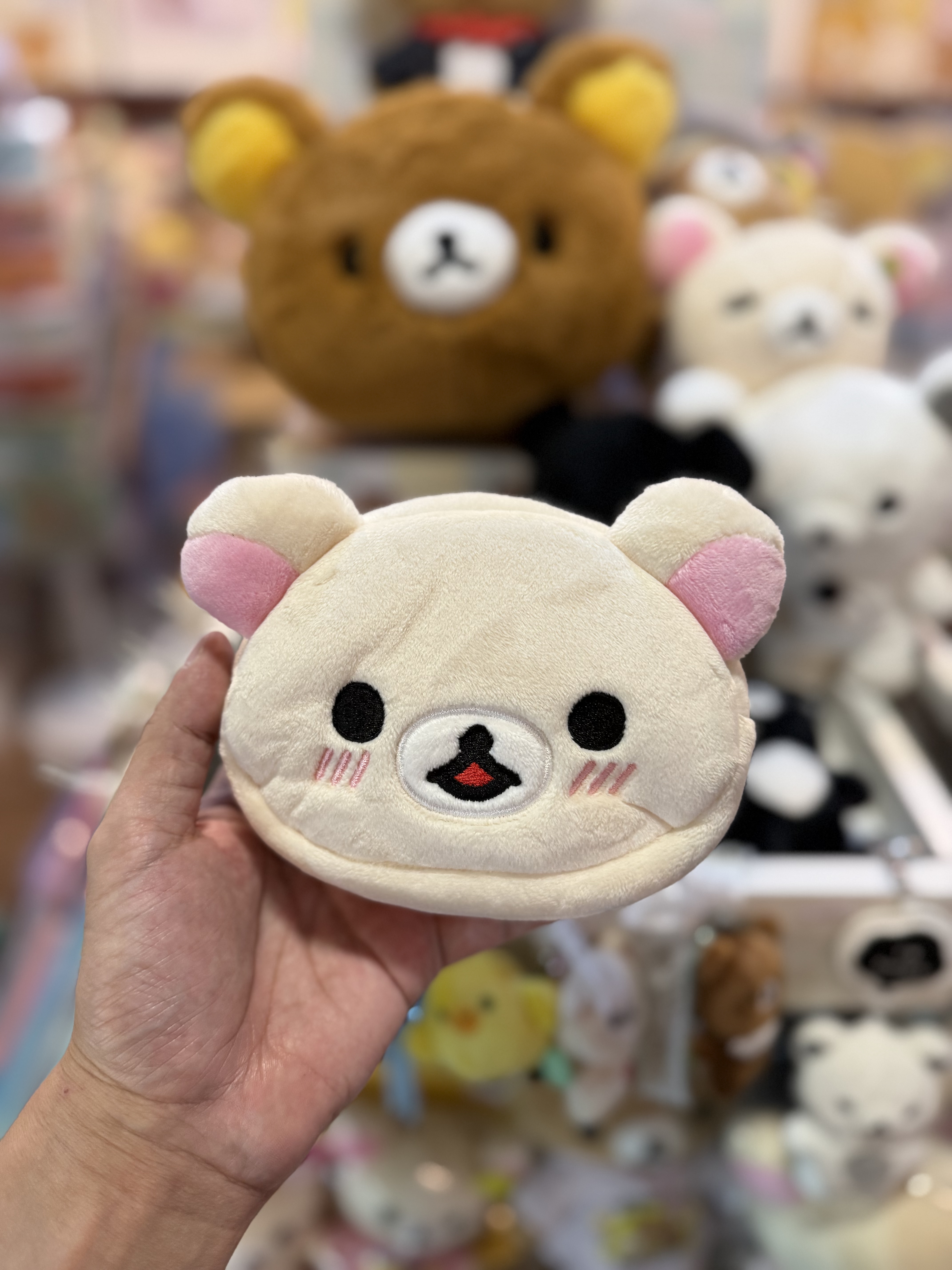 《現貨》全新日本專店限定 俏皮小白熊系列小化妝袋