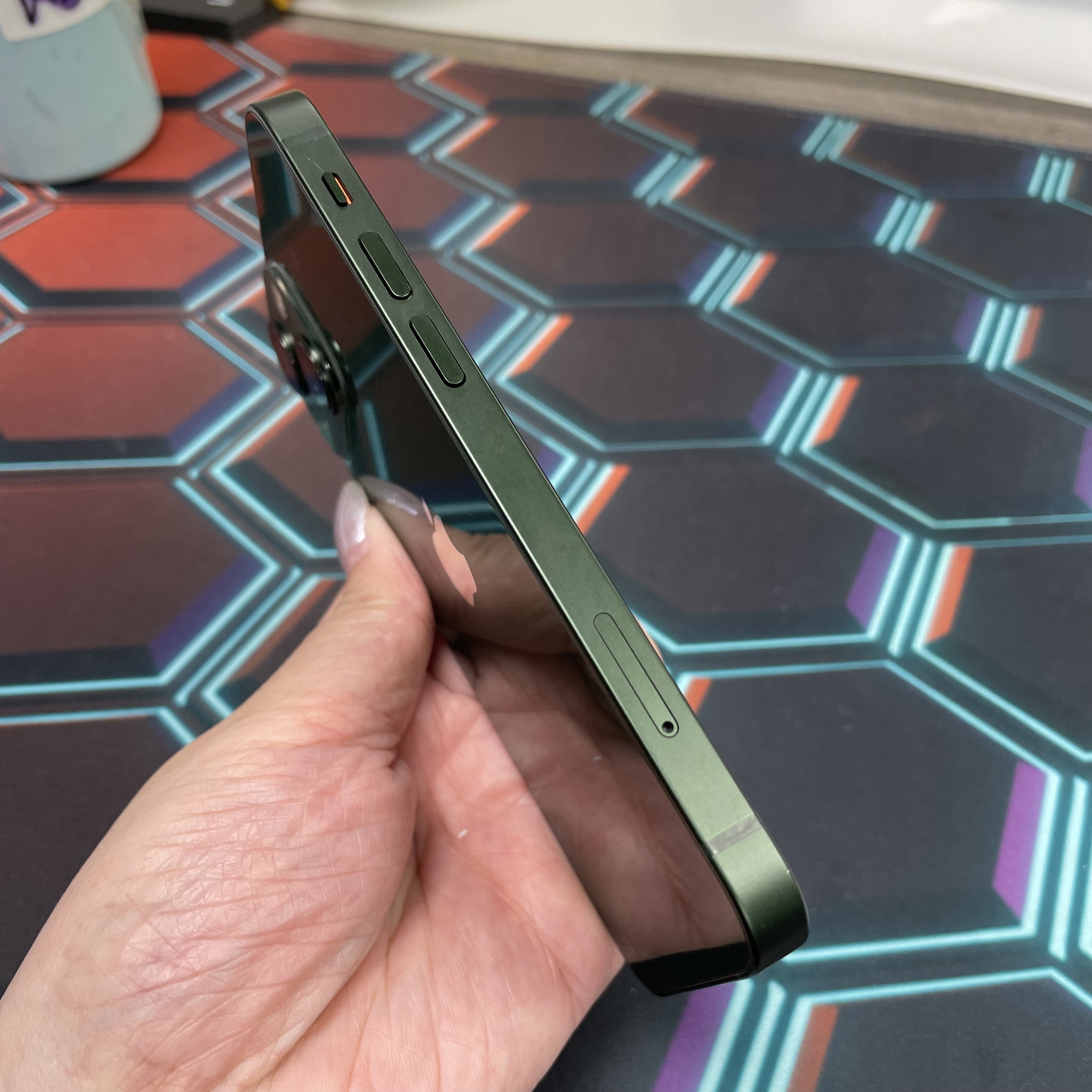 *6972 13 mini 完美機 256GB 電100 綠色 green