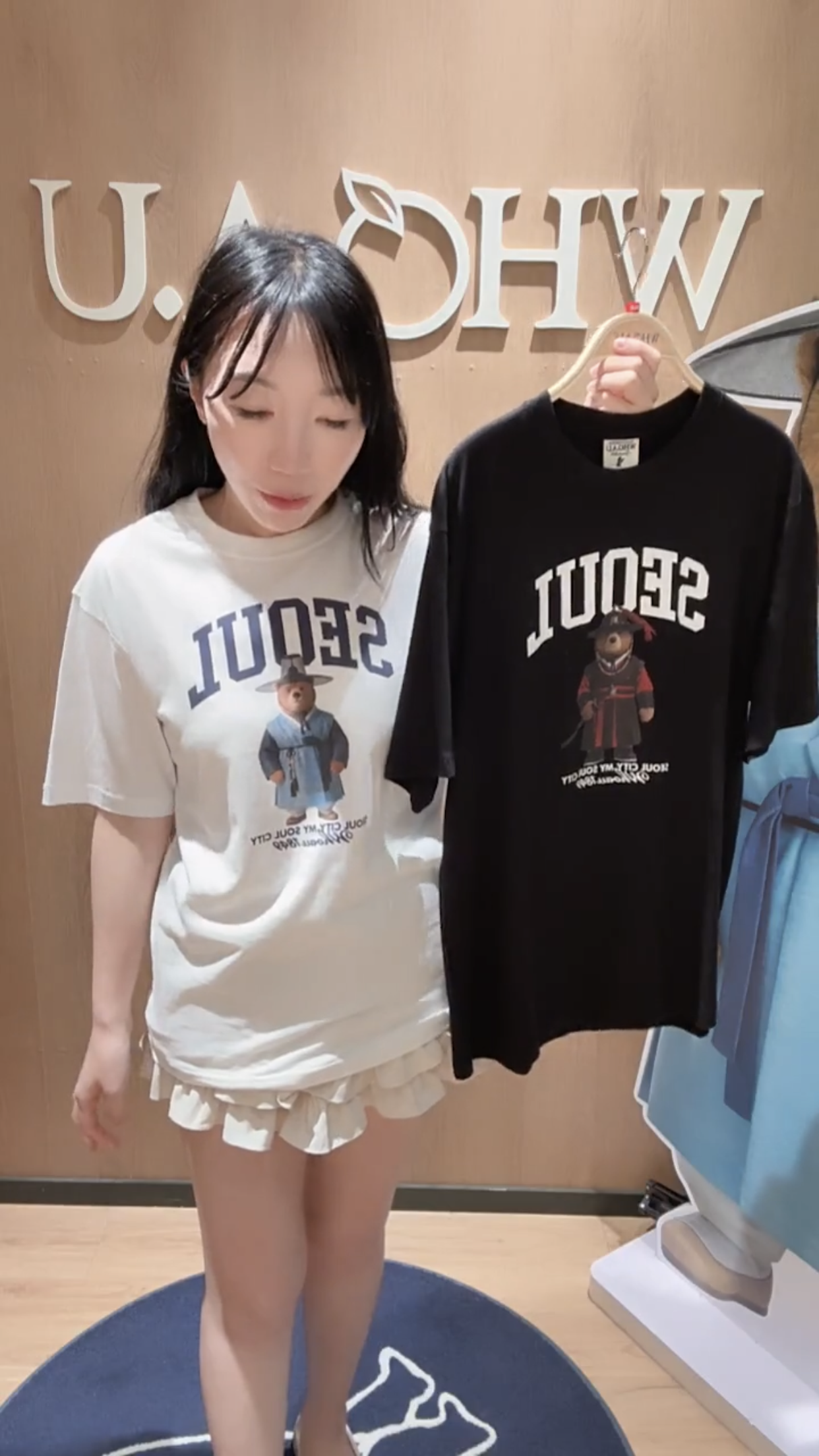 韓國潮牌WHO.A.U#wau00728
