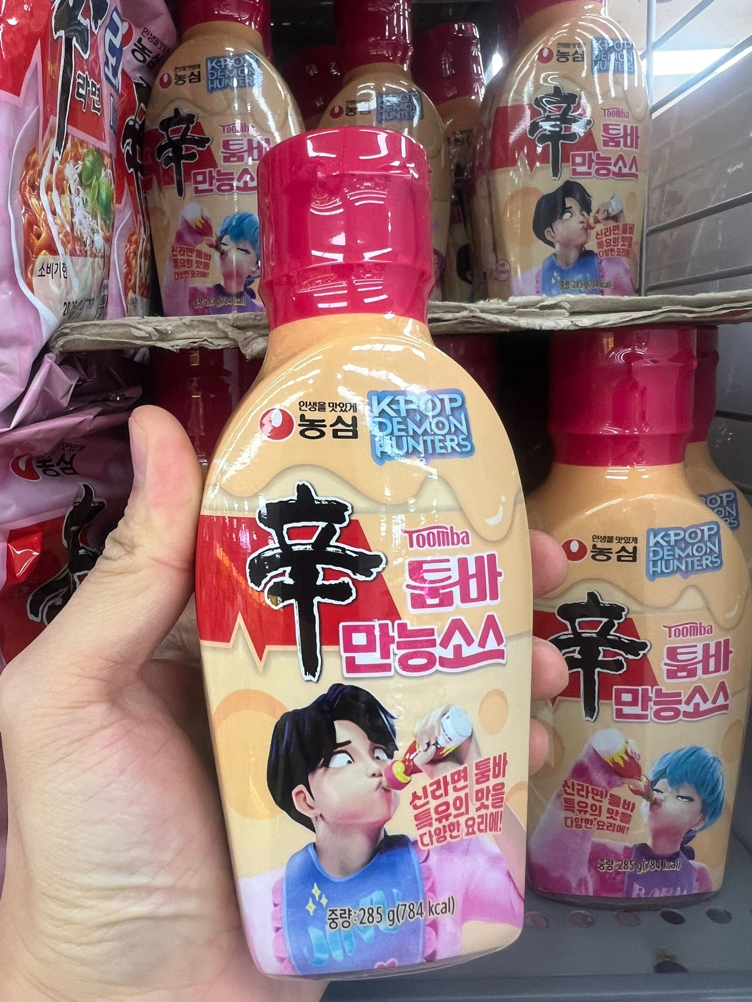 農心經典辣辛辣麵奶油大蒜萬用醬