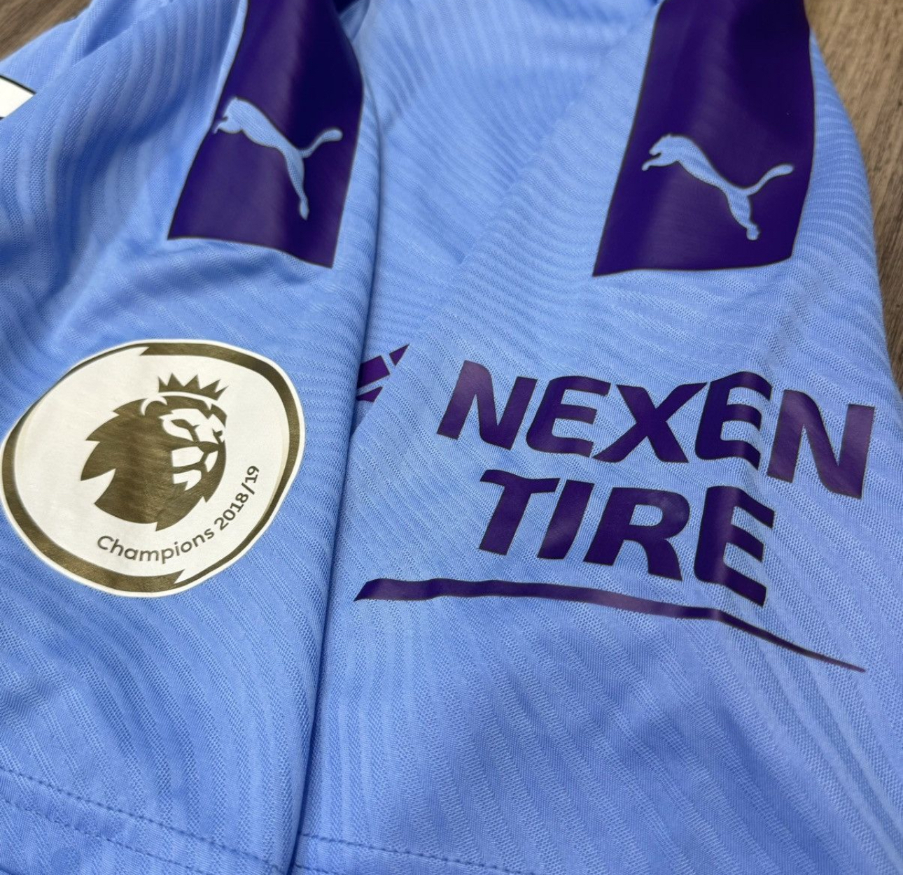 Manchester City 19/20 Match issued home shirt #8 Gundogan