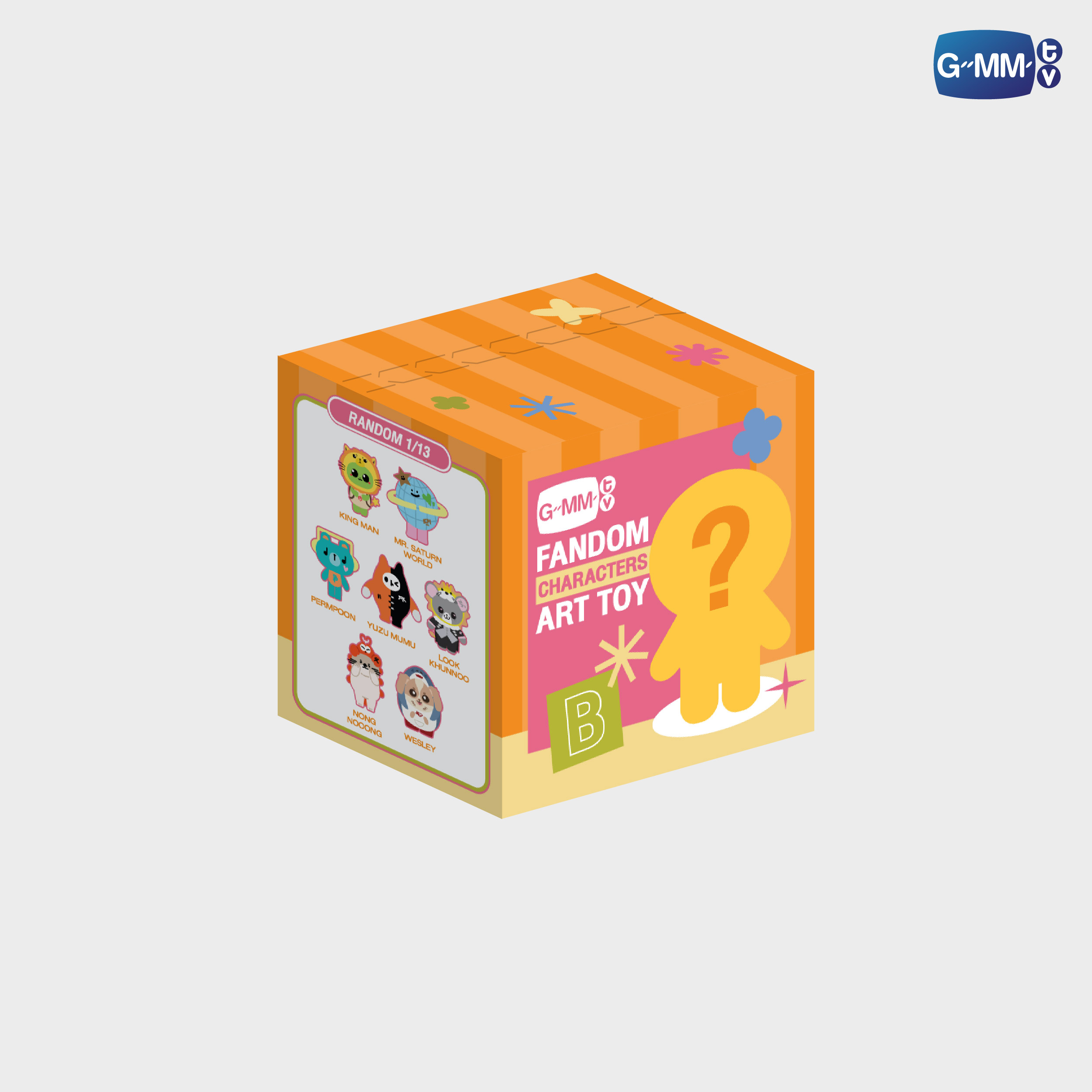 FANDOM CHARACTER RANDOM ART TOY (BOX B) 