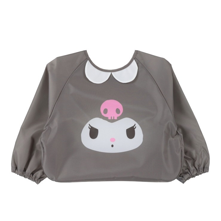 🇯🇵限量預訂 日本直送🇯🇵Kuromi長袖餐圍兜飯衣