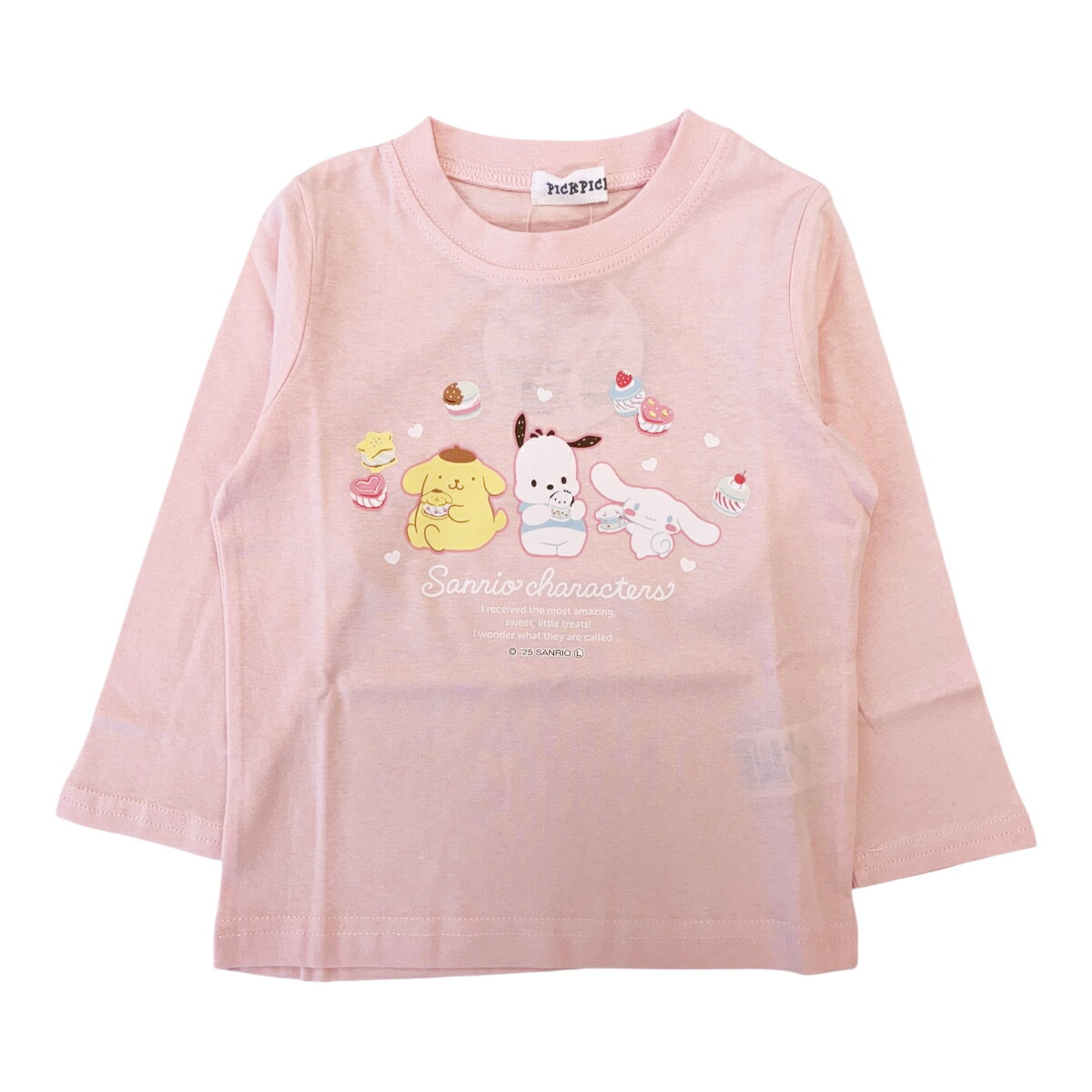 🆕【⭐訂購⭐】🇯🇵日本直送🌀 #SanrioCharacters 長袖 tee［3款選］🌀[PLCA-0080] [260405]