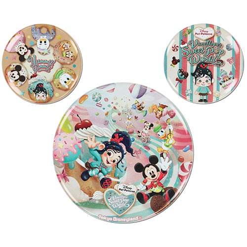 【預訂】TDR Vanellope's Sweets Pop World - 襟章 3p