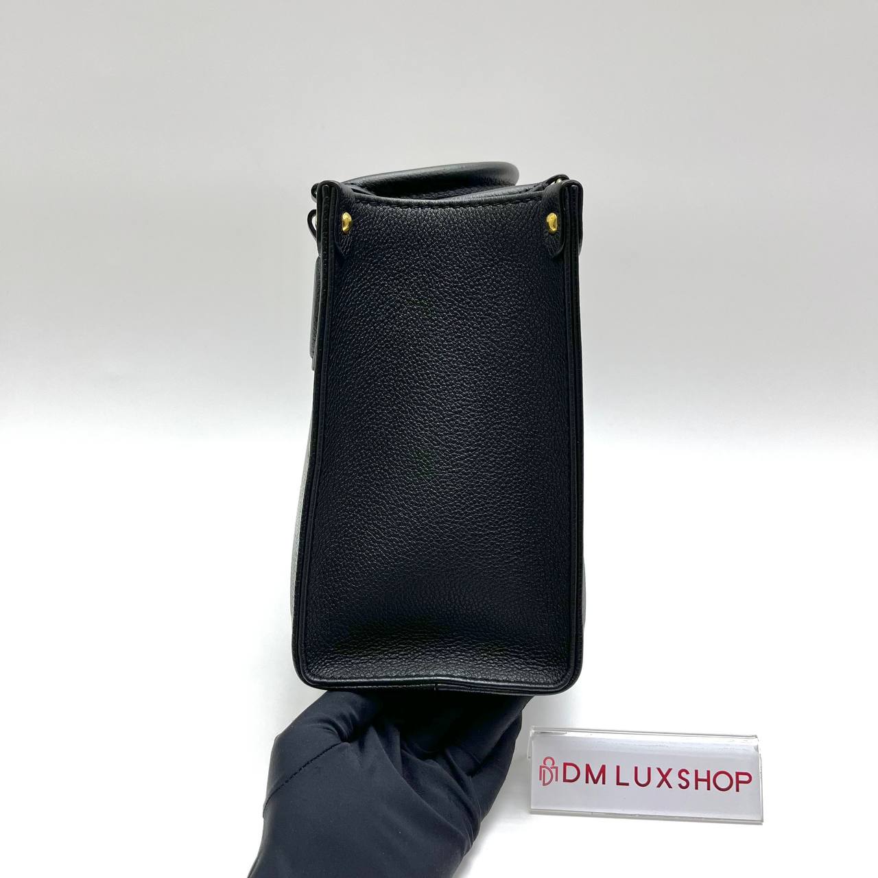 LV Bicolour Black Empreinte Leather OnTheGo PM