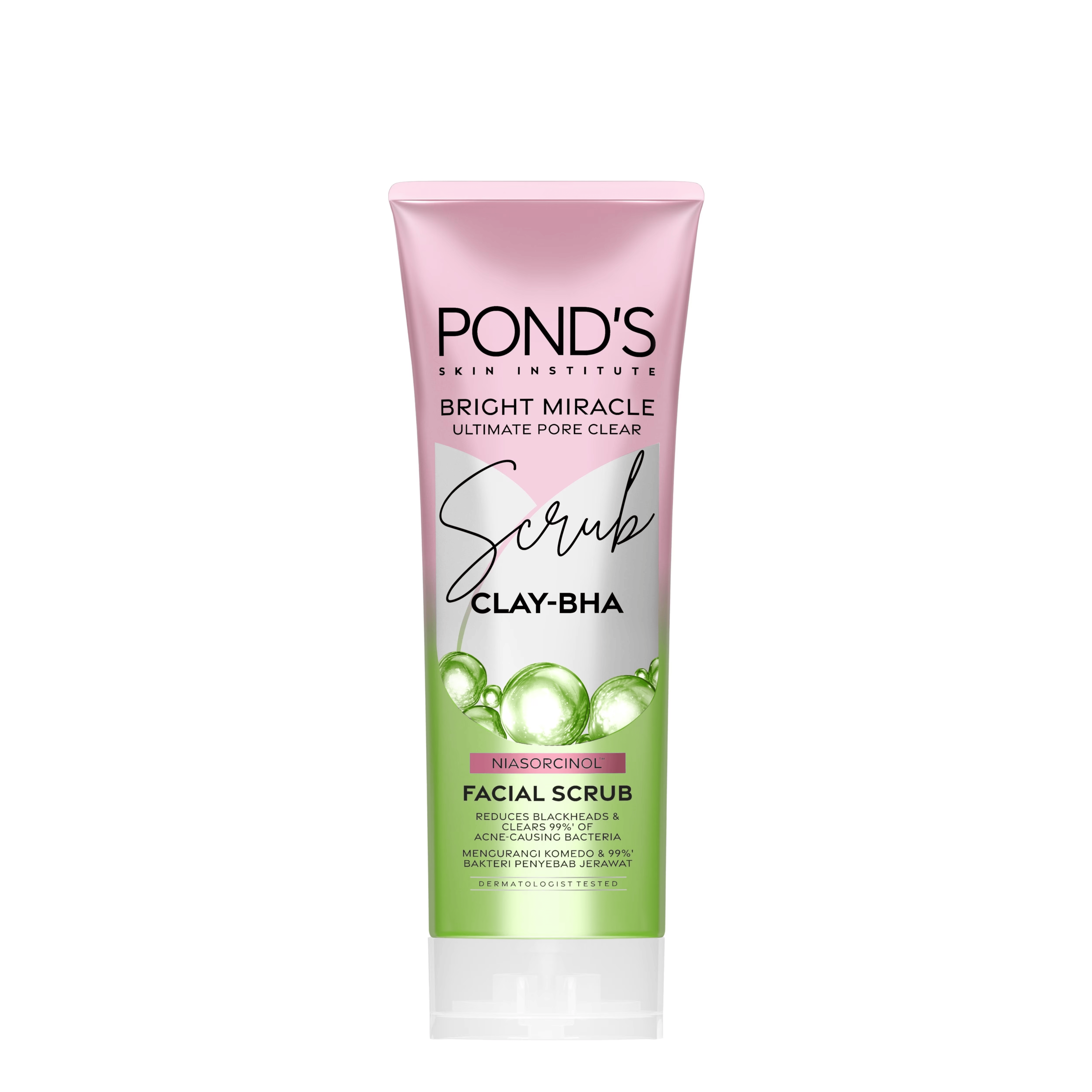 Pond's Face Wash 100g GREEN - Pore Clear SCRUB