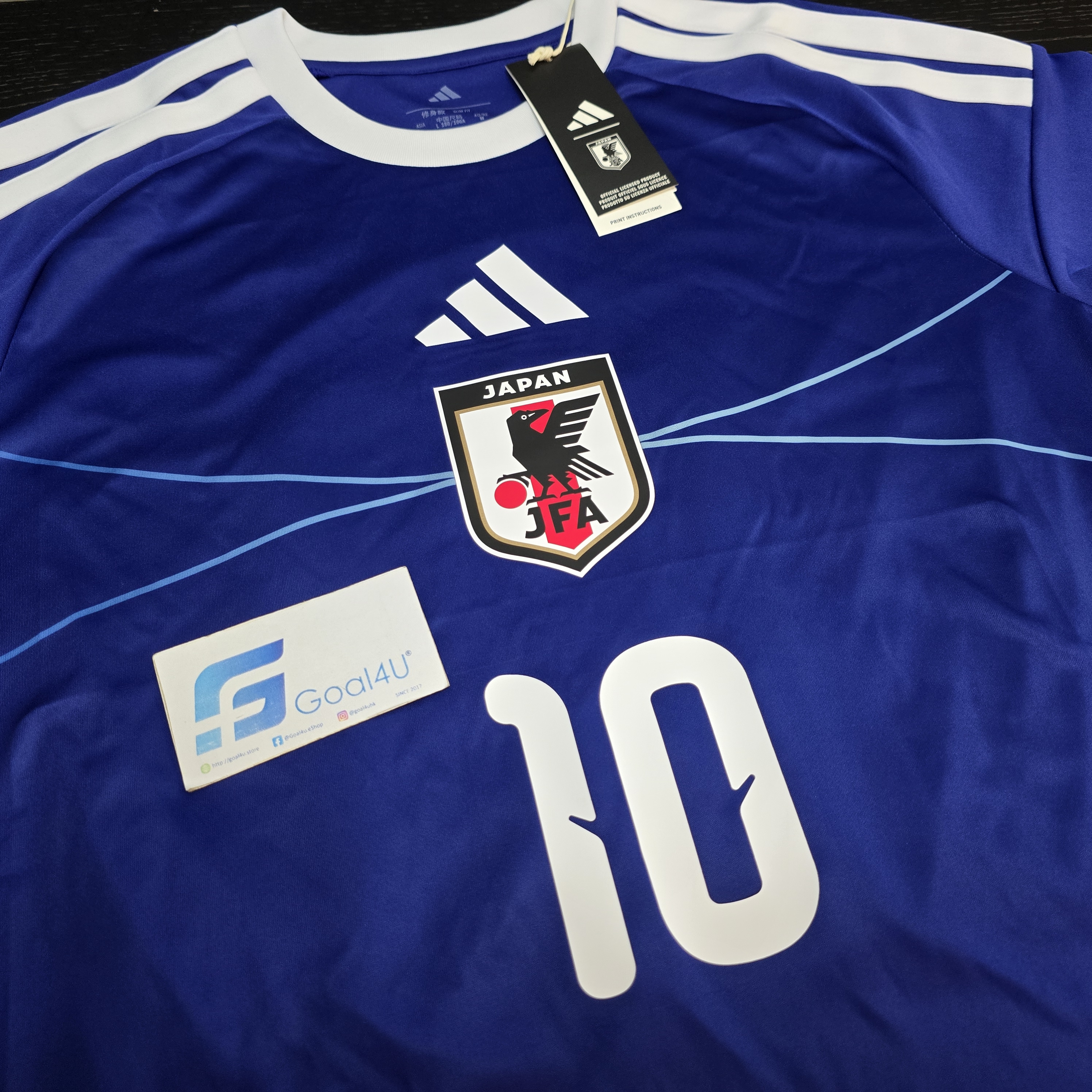 #現貨 💰震撼價 Adidas Japan 日本國家隊 2025-26 主場簡約版球衣 (可加印字及臂章) JZ9692