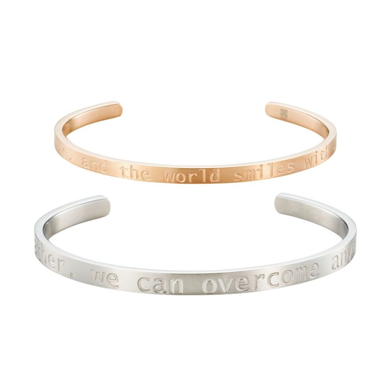 📦訂購 日本限定 White Clover Smile, and the world smiles with you 手鐲 (一對)