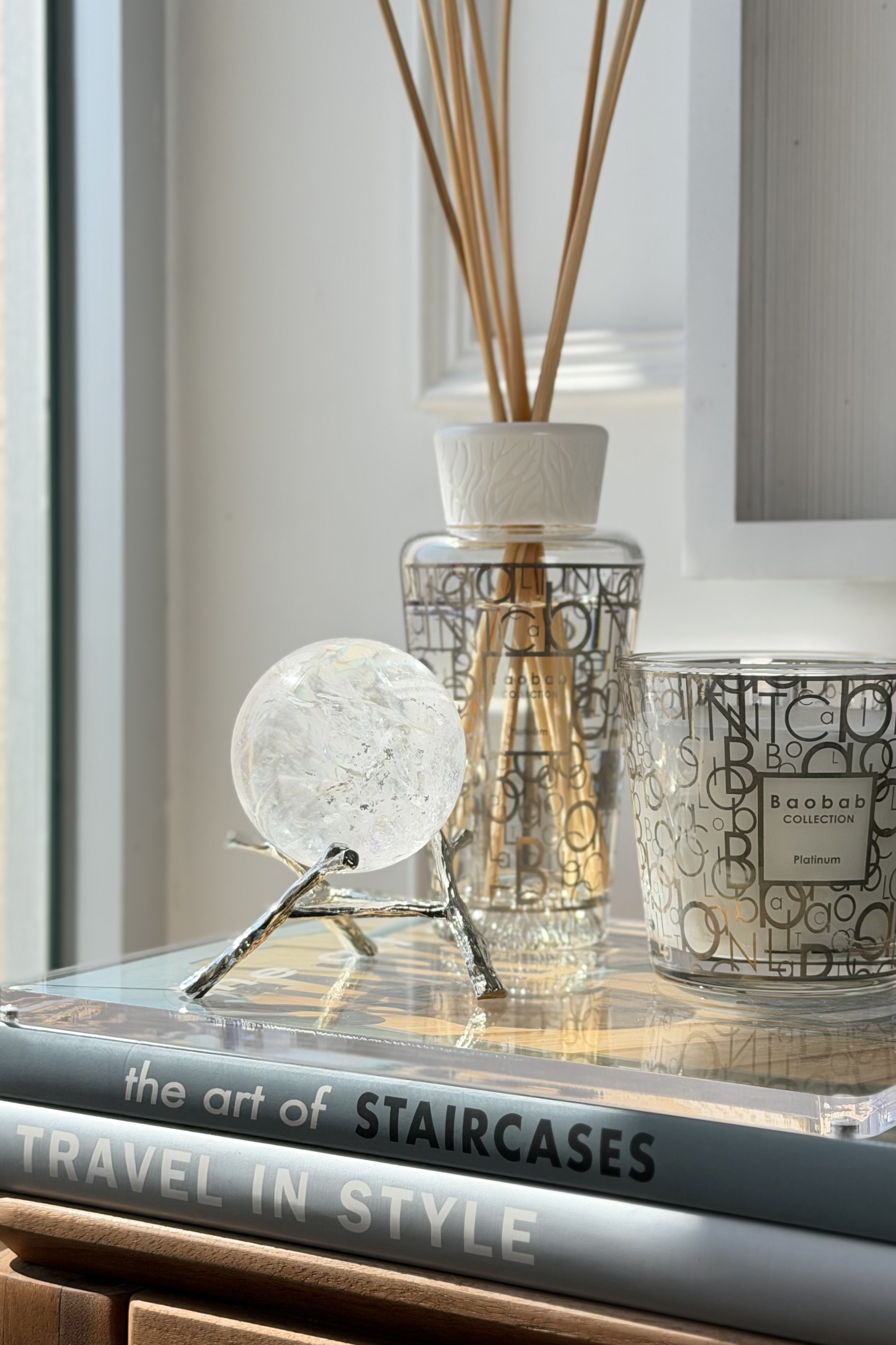   ༒6.45cm白水晶球༒ 1157C2JGM82-RA*7T8