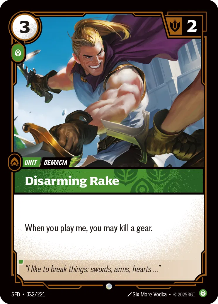 Spiritforged - Common - Clam Rune (Set 2)
