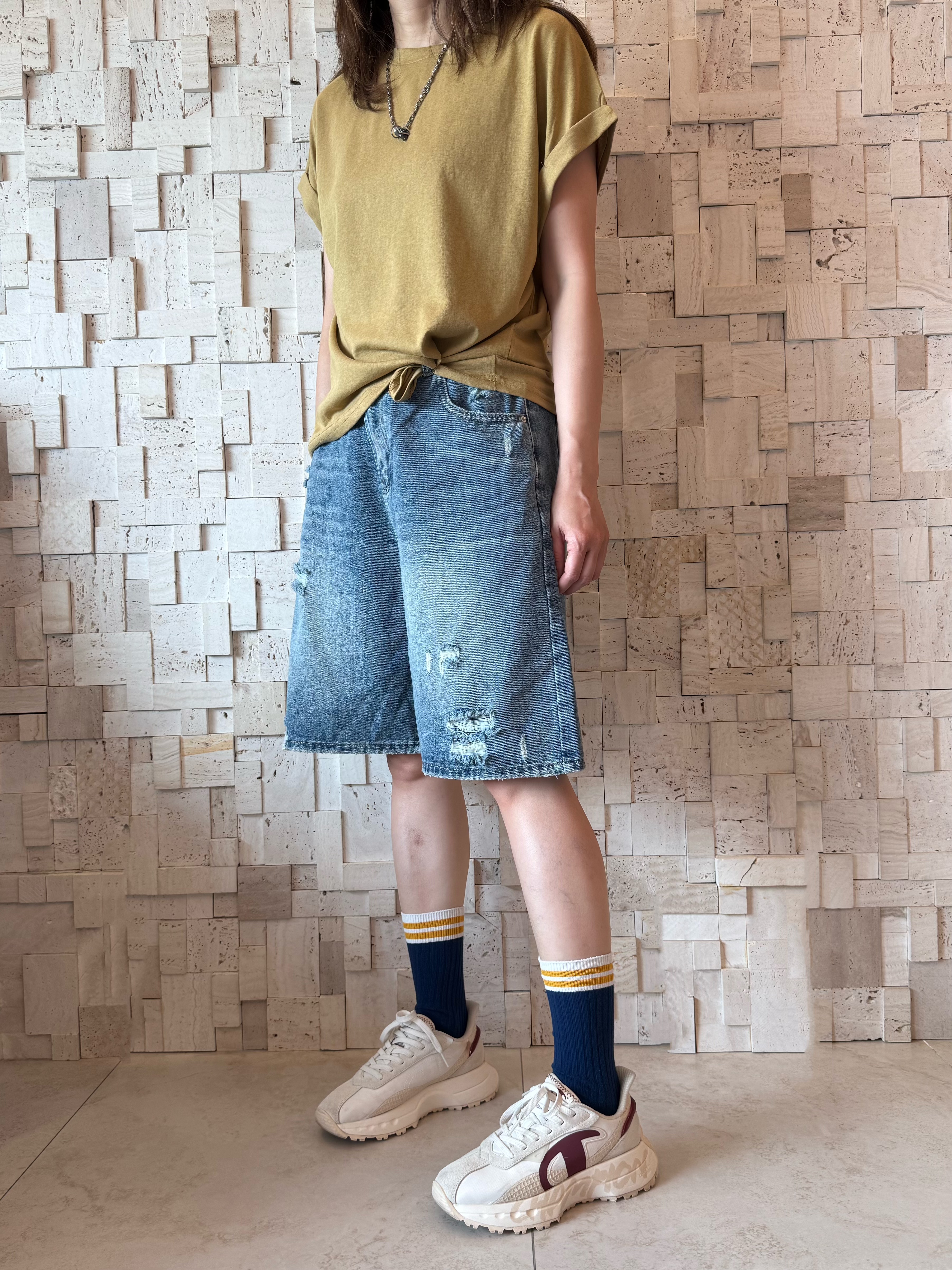 #2090 淨色全棉Top