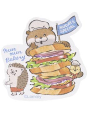 愛說謊的水獺 貼紙｜預訂