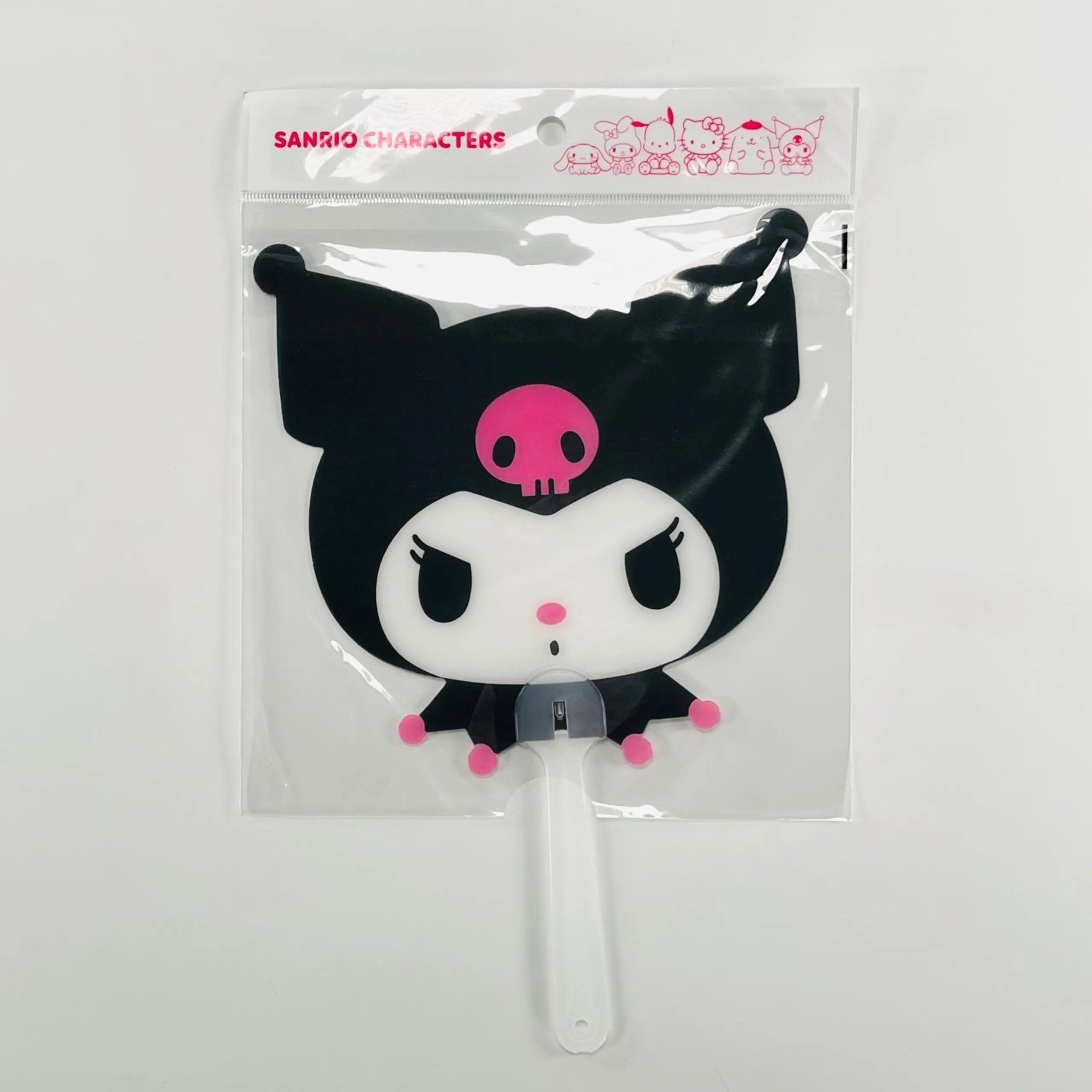 現貨｜kuromi應援大頭扇子🖤