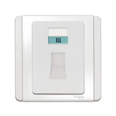 施耐德 NEO 凝白 單位 CAT3電話插座