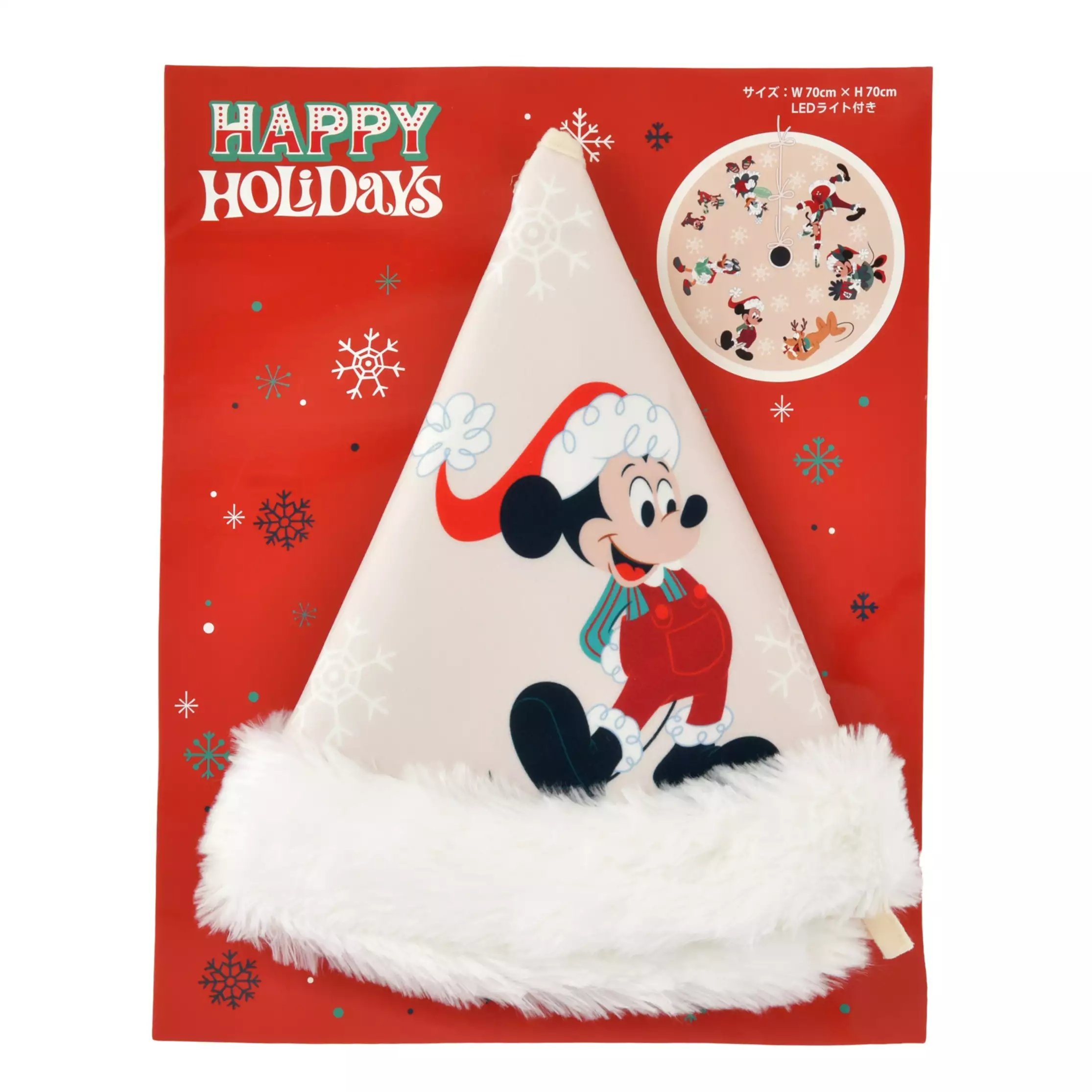 🌸 【預訂】Mickey & Friends LED Tree Skirt - DISNEY CHRISTMAS 2026
