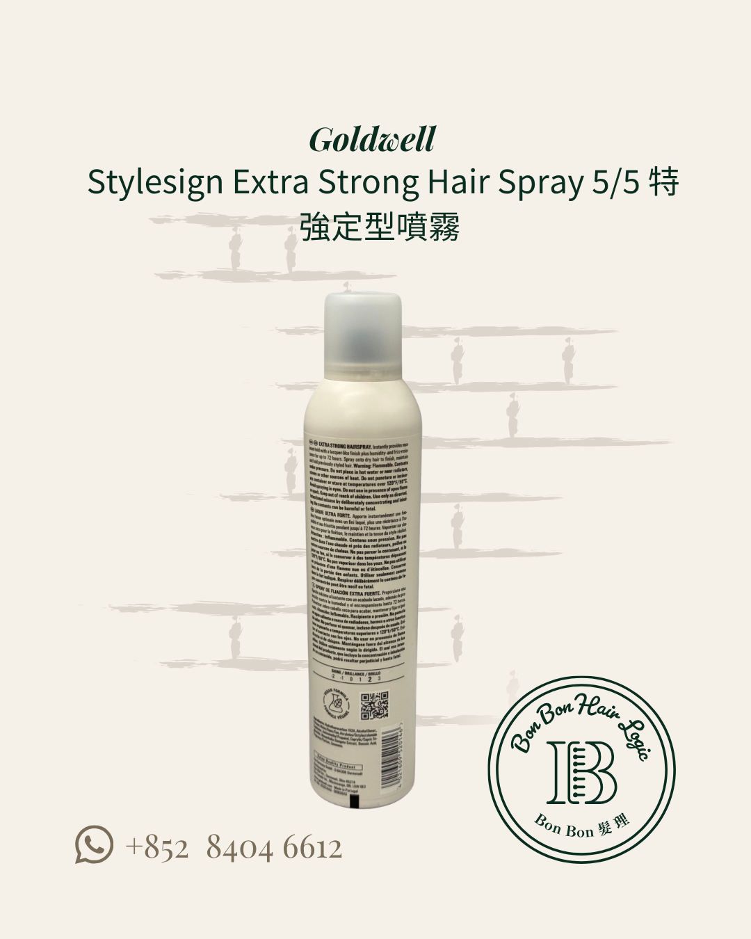 Goldwell Stylesign 5/5 特強定型噴霧 Hair spray  