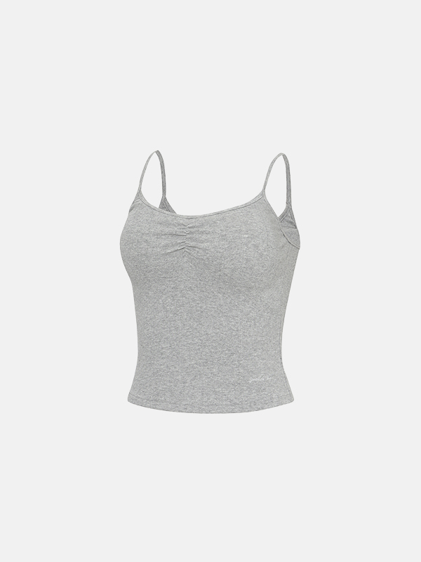 預購_Eyelet slim sleeveless by Grandeline