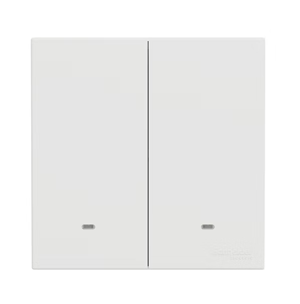 施耐德 奐然AvatarOn C 白 2位單控 開關掣