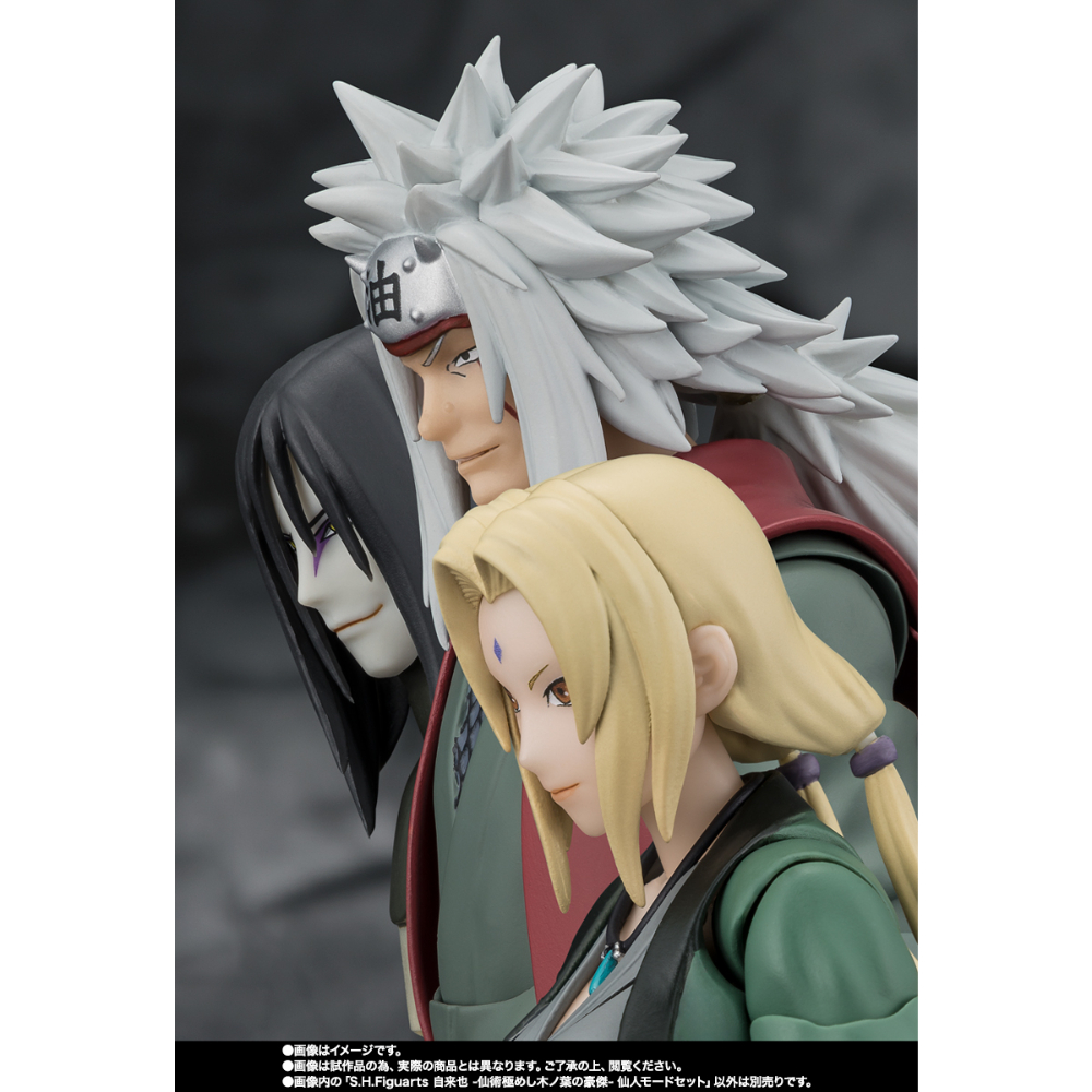 SHF Naruto Shippuden Jiraiya Hidden Leaf Heroic Master Sage