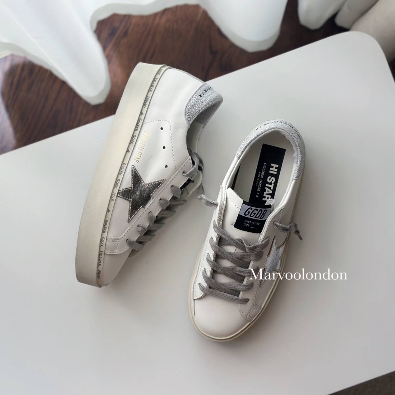 限時優惠✨訂貨🍒Golden Goose hi star 厚底sneaker  補碼🔖35 36 37 38 39
