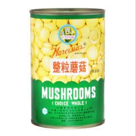 整粒蘑菇罐頭