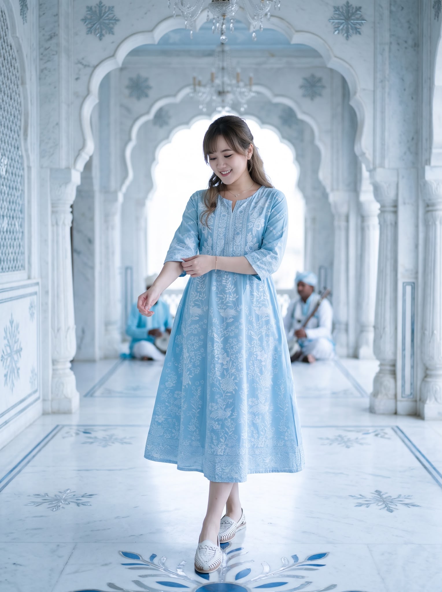 2907 Elsa Icy Blue 10-cloth OP 45"