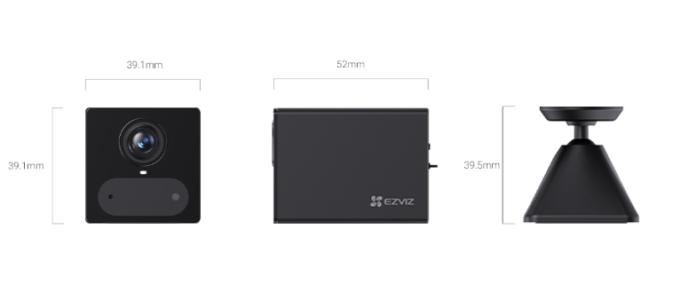 EZVIZ CB2 4G 智能 2K 全無線 4G 電池攝像機 (黑/白) IPCAM 