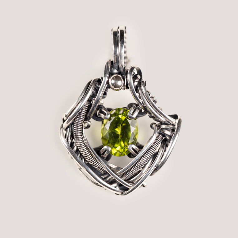 WAS 橄欖石頸鏈 - Peridot Pendant
