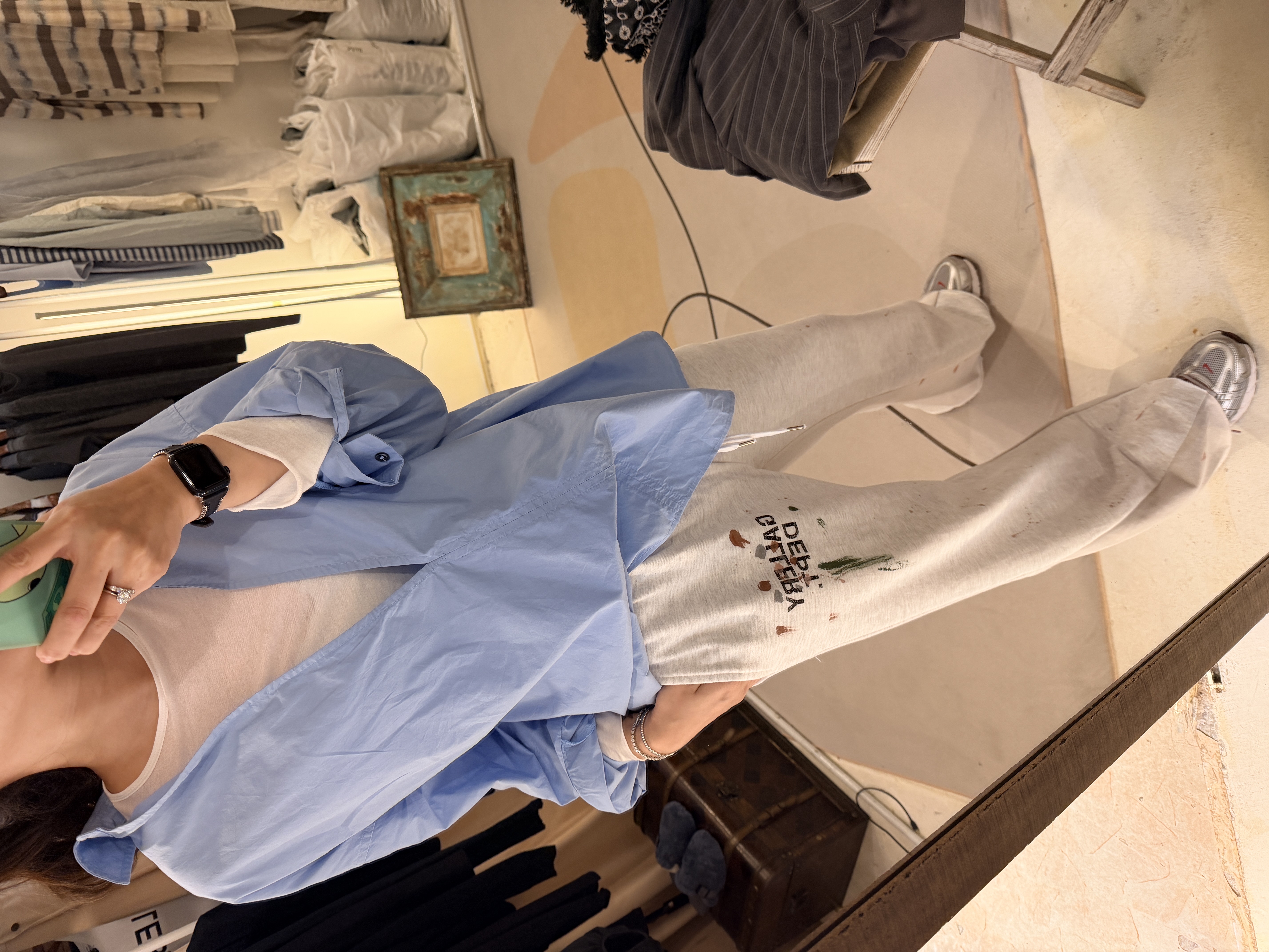 Deep V shirt