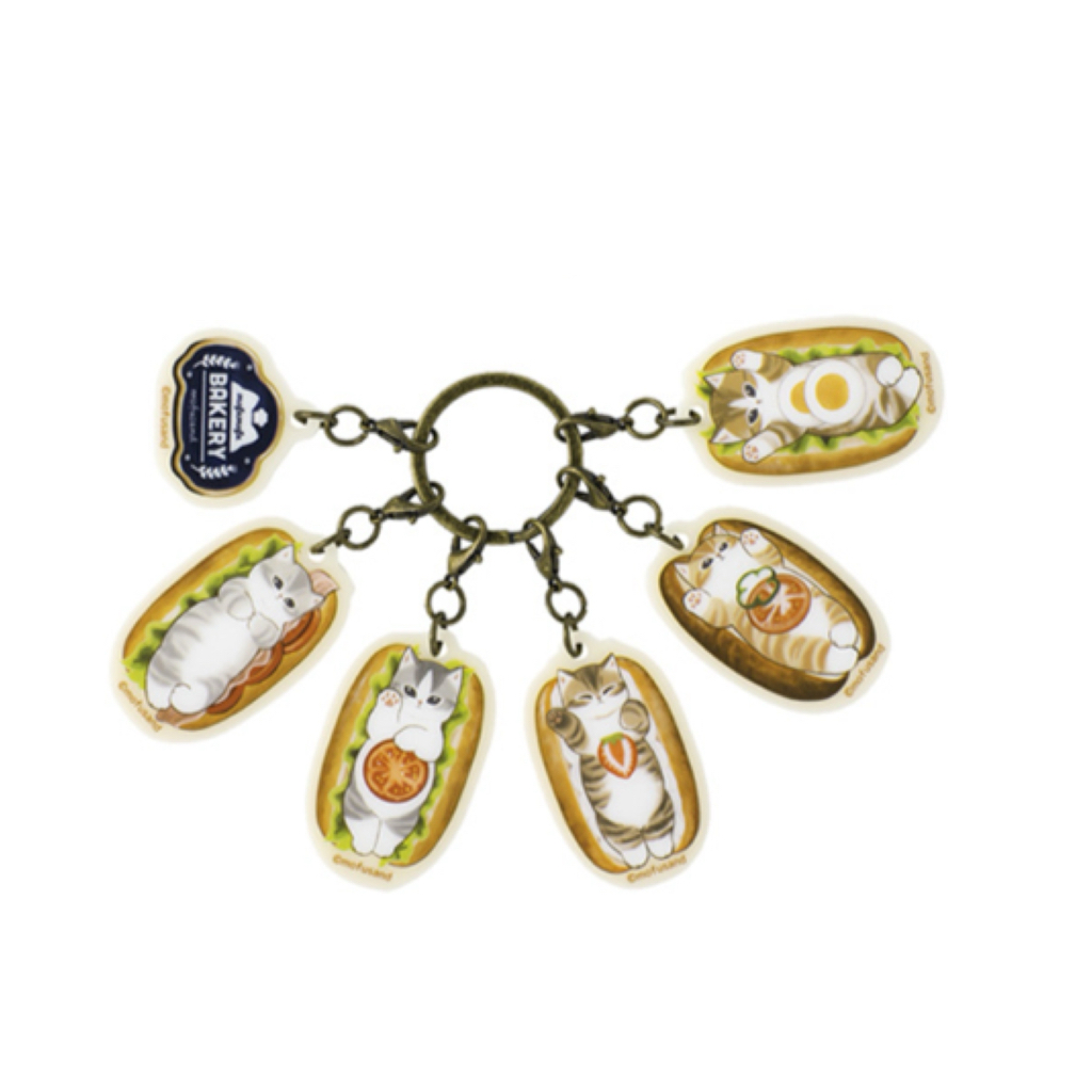 Mofusand 鯊魚貓 匙扣套裝｜預訂