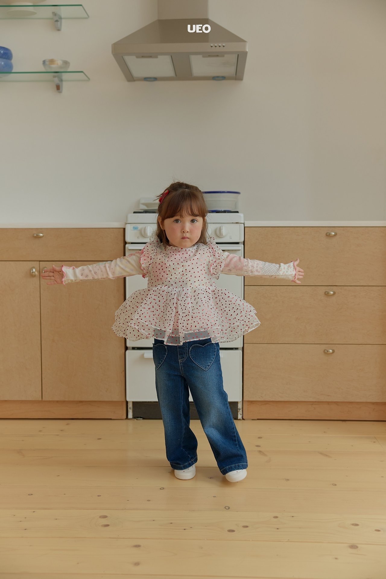 Girls | Square Angel T-shirt