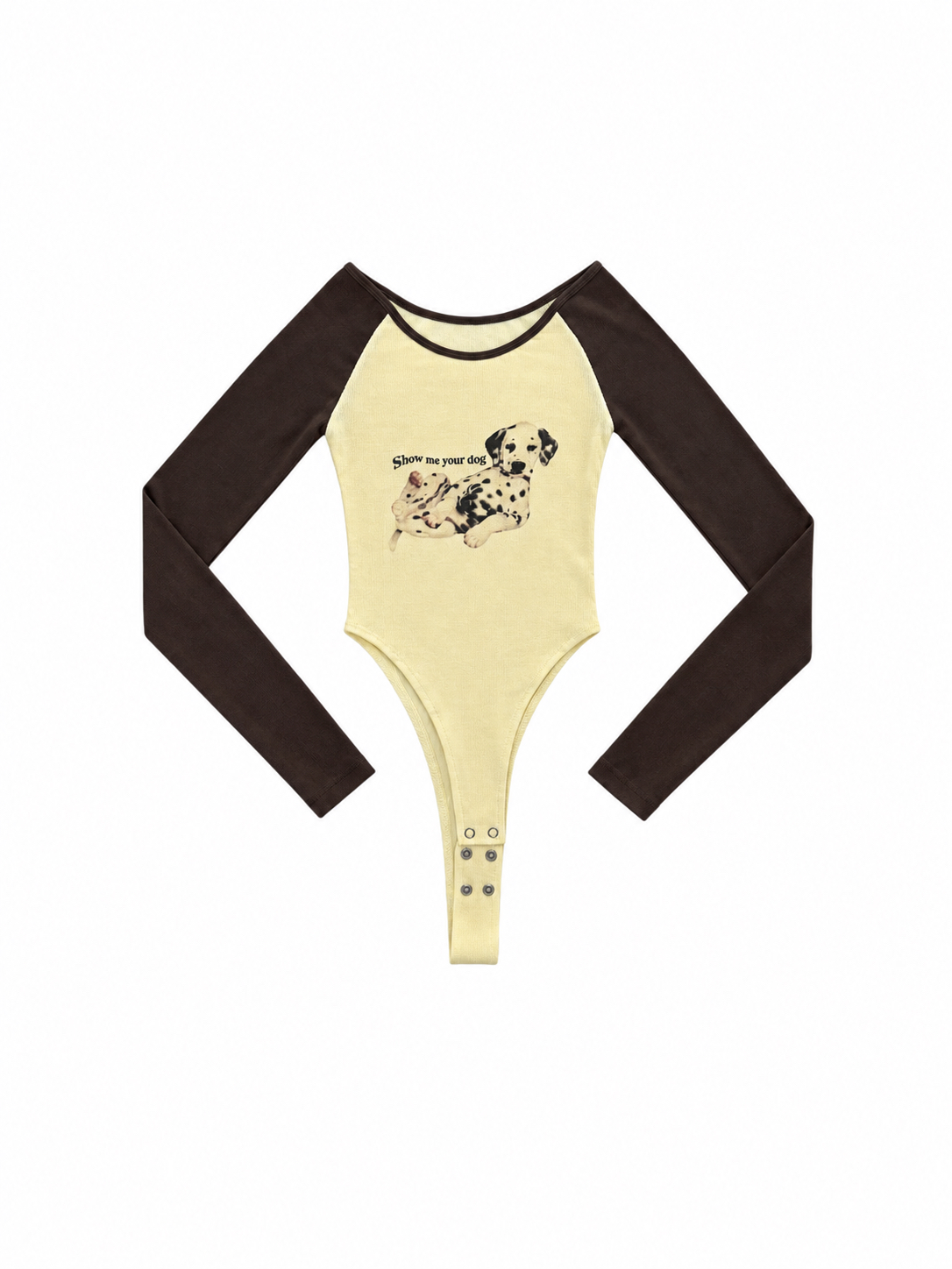 Graphic Raglan Bodysuit