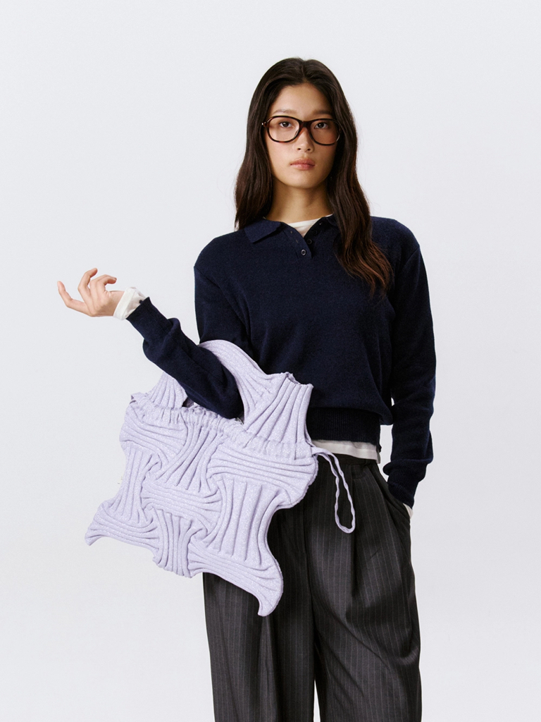 (2026新色) PLEATSMAMA 大手挽袋閃閃款 Big Bow Bag Glitter (6色選擇)