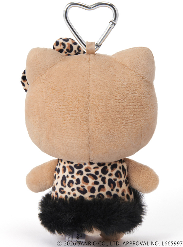 🎀【預訂】小麥色肌膚 Kitty x GRL 豹紋公仔掛飾