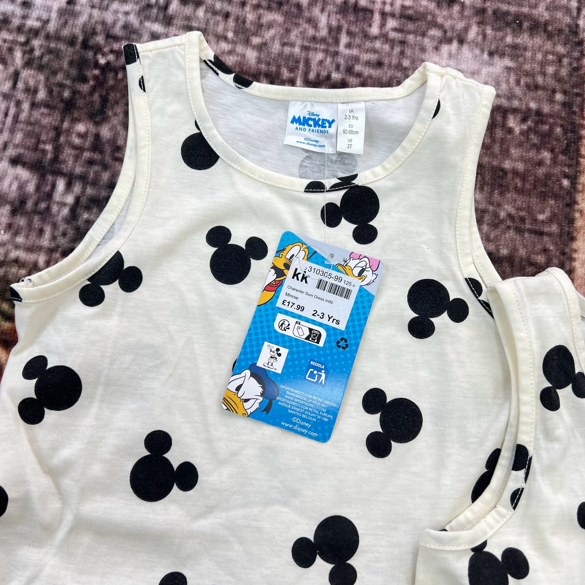 預訂款～米奇背心連身裙