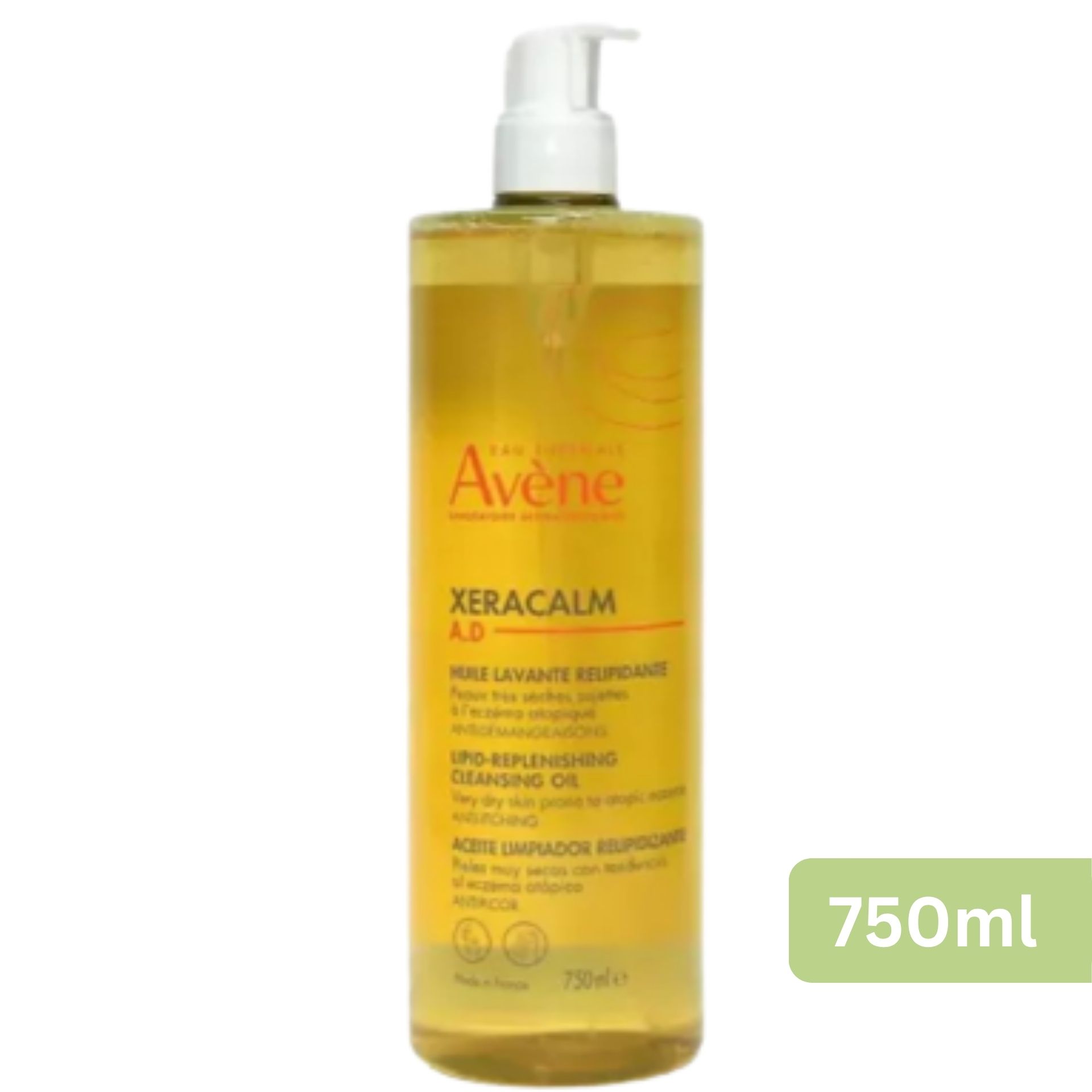 Avène - Xera Clam AD 紓敏修護滋潤沐浴油 (O) 750ml [平行進口]