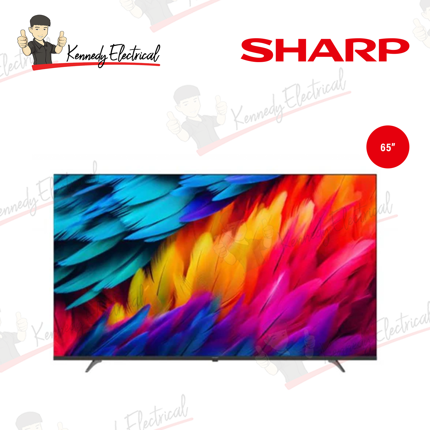 Sharp 65" 4K UHD Easy Smart TV (4TC65GJ4000X)