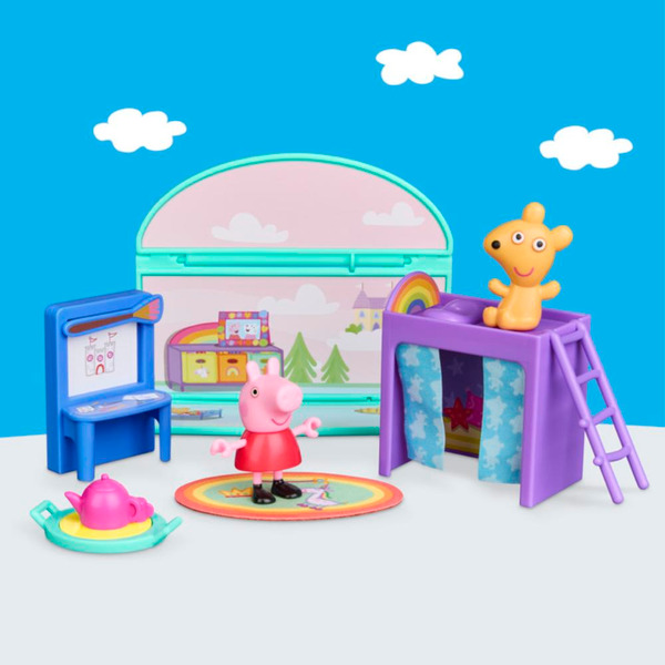 《粉紅豬小妹》（Peppa Pig）佩佩豬的房間組玩具套裝