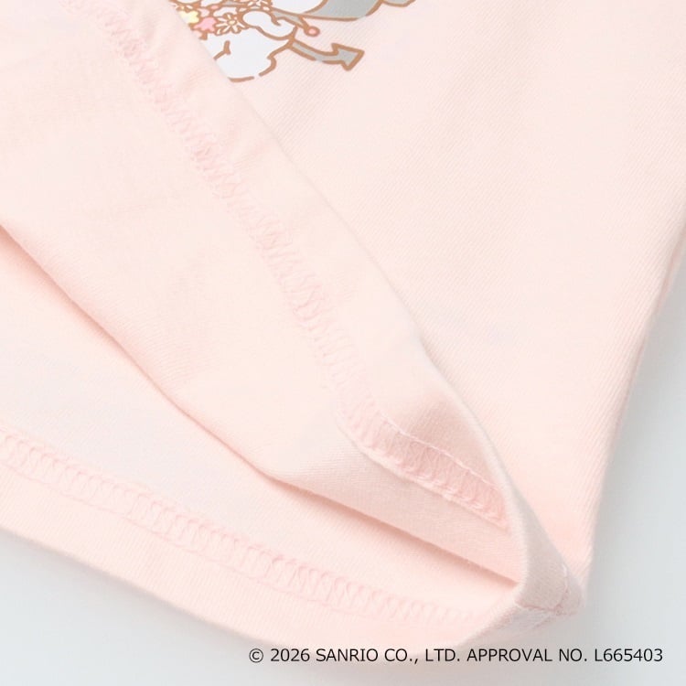 🆕【⭐訂購⭐】  日本直送🌀#SanrioCharacters 荷葉袖 短袖Tee［2款選］🌀[ELCA-0229][260425]