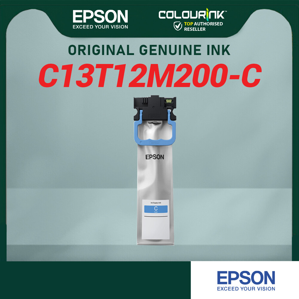 EPSON C13T12M100 C13T12M200 C13T12M300 C13T12M400 Original High Cap Ink Catridge EM-C800