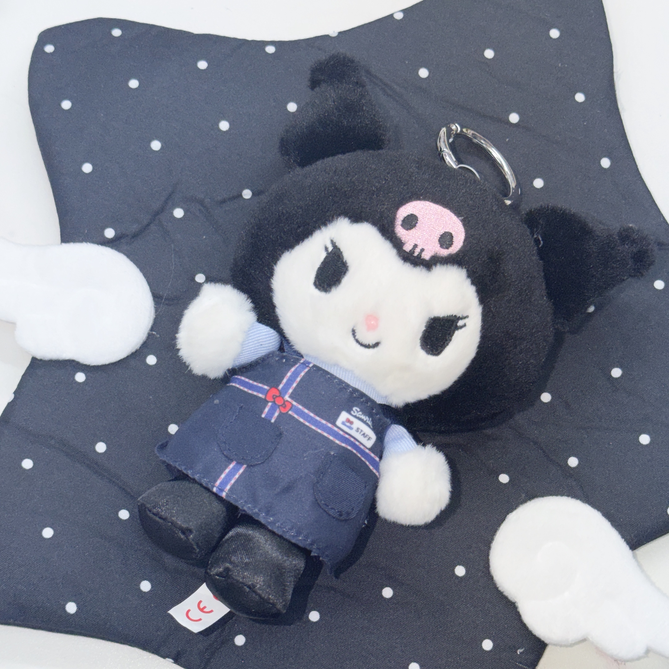 Sanrio Staff Kuromi吊飾