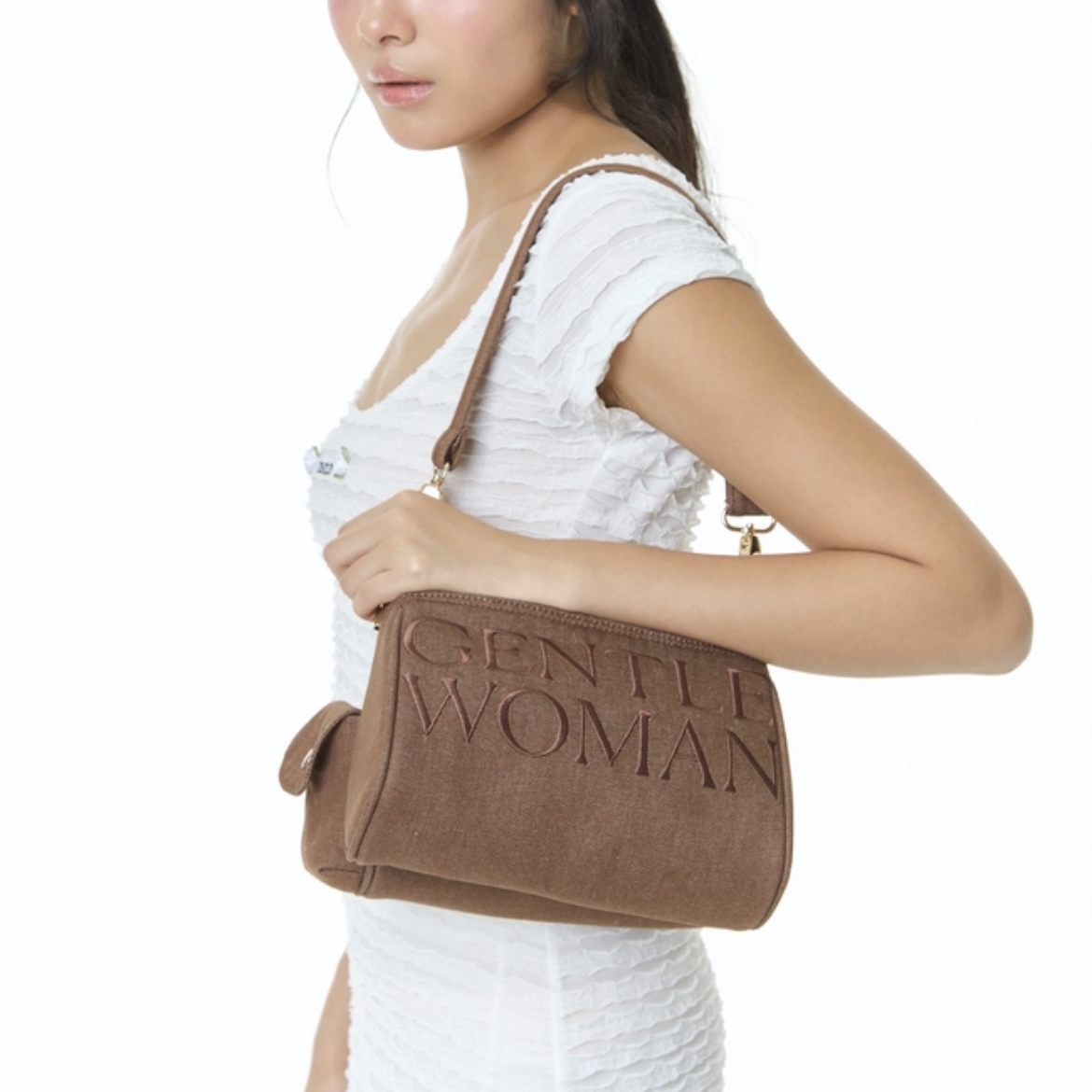 預購 | 🇹🇭GENTLEWOMAN DOUBLE SHOULDER BAG(BROWN) BG1100-2