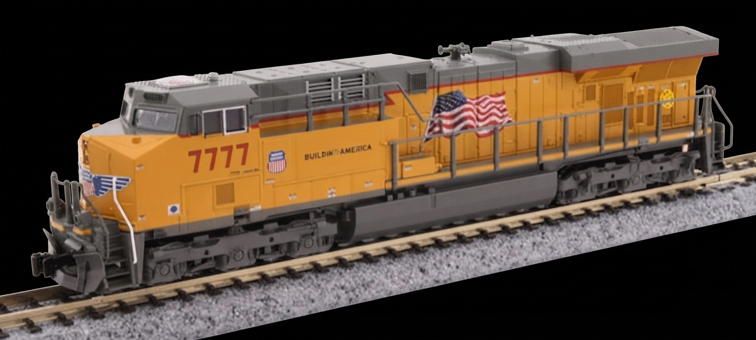 Union Pacific ES44AC #7777 Kato USA N-scale