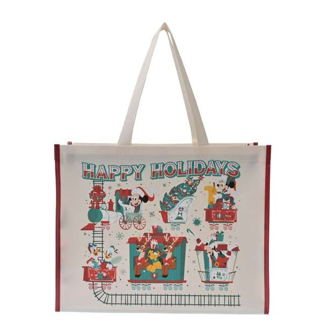🌸 【預訂】Mickey & Friends Shopping Bag(M) - DISNEY CHRISTMAS 2026